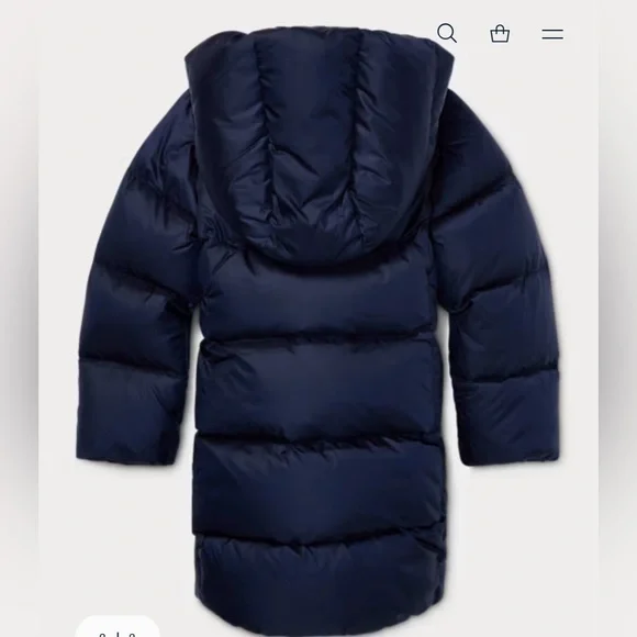 Polo by Ralph Lauren Long Hooded Down Jacket - Picture 9 of 9